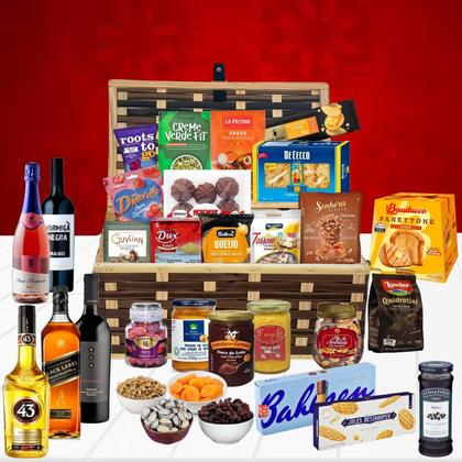 Imagem de Cesta De Natal Premium Cambridge Com 31 Itens - Natal 2024