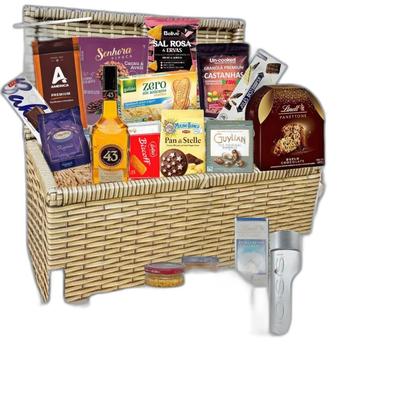 Imagem de Cesta De Natal Premium Versalles Com 35 Itens - Natal 2024