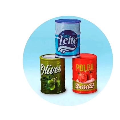 Imagem de Cesta Feirinha Com Acessórios Mercadinho Infantil - Usual Brinquedos