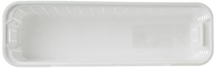 Imagem de Cesta pequena retangular Plasútil branca 920ml