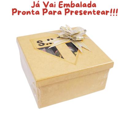 Imagem de Cesta Presente Box Personalizado Times De Futebol Pronta Para Presentear