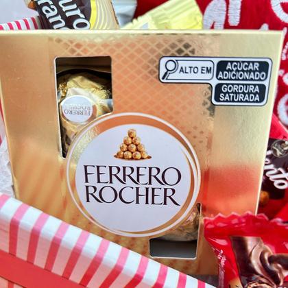 Imagem de Cesta Presente Dia das Mães Mimo Especial Chocolates Pelúcia