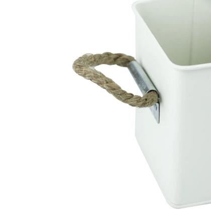 Imagem de Cesta Quadrada Carrosserie com Alça em Sisal