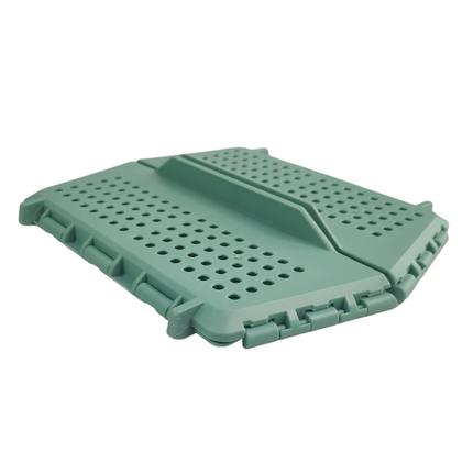 Imagem de Cesta Secar Frutas Verduras Vegetais Escoa Alimentos Cozinha Drenagem Lava Seca Porta Objeto Organizador Casa Fruteira Decoraçao Mesa Estante