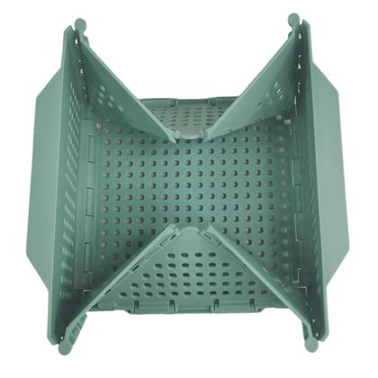 Imagem de Cesta Secar Frutas Verduras Vegetais Escoa Alimentos Cozinha Drenagem Lava Seca Porta Objeto Organizador Casa Fruteira Decoraçao Mesa Estante