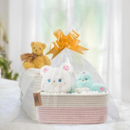 Imagem de Cestas de armazenamento COMFY-HOMI, corda de algodão de 33 x 22 x 13 cm, pacote com 3