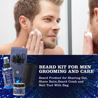 Imagem de Cestas de presentes de Dia dos Pais, presentes de aniversário, kit de spa para homens, perfume clássico, conjunto de presente de banho e cesta de banho para homens, kit de barbear para homens, barba de banho, cestas de spa, conjunto de presentes masculinos, kit de beleza