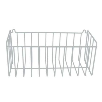 Imagem de Cesto Aramado Multiuso De Fixar Parede 25x11 Retangular Organizador Metálico N2