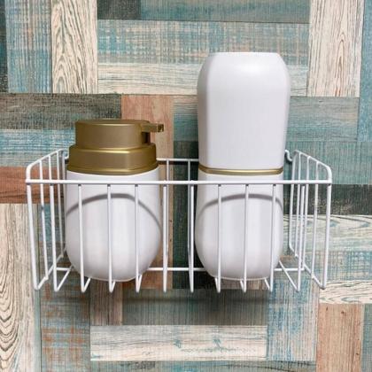 Imagem de Cesto Aramado Organizador de Parede Ou Armário Para Lavanderia Cozinha Atelier Multiuso Metal Reforçado