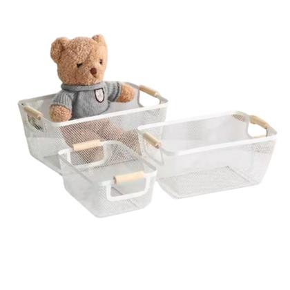 Imagem de Cesto Arramado Organizadora de Armario Fruteira Porta Trecos