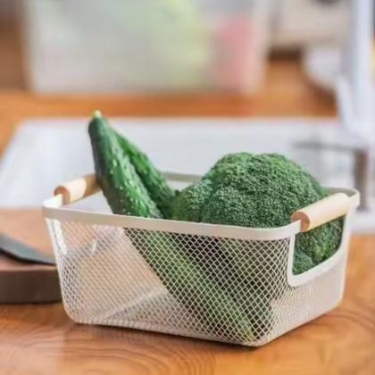 Imagem de Cesto Arramado Organizadora de Armario Fruteira Porta Trecos