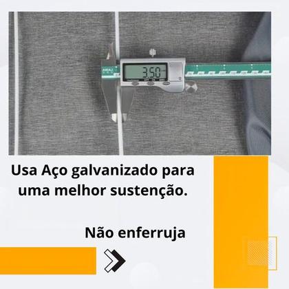 Imagem de Cesto Caixa Organizador Dobrável Tecido Guarda Roupa Grande
