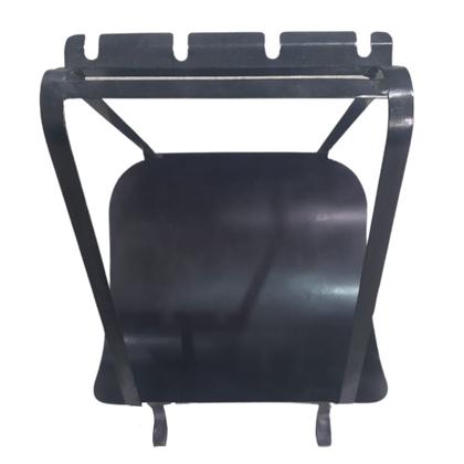 Imagem de Cesto de Lenha com Suporte Acessórios Lareira Multiuso