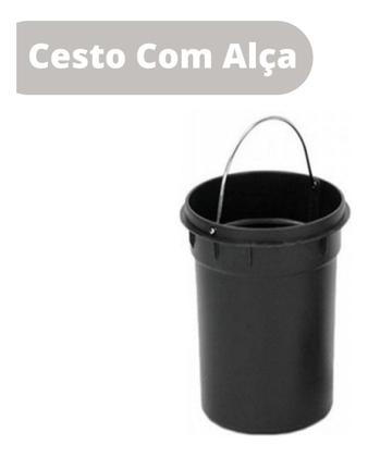 Imagem de Cesto De Lixo 12 lts 100% Inox C/ Pedal Banheiro
