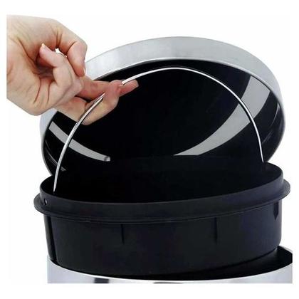 Imagem de Cesto De Lixo 12 lts 100% Inox C/ Pedal Banheiro