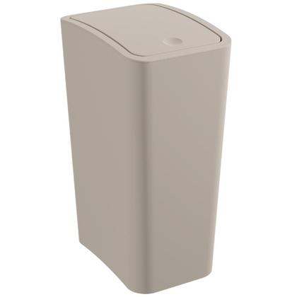 Imagem de Cesto De Lixo 8L Com Tampa Click Retangular Banheiro Cozinha