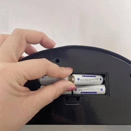 Imagem de Cesto de lixo automático 9l azul com sensor touch inteligente para cozinha