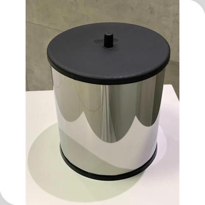 Imagem de Cesto de Lixo Inox Pequeno 3,2L Pia Cozinha Martinazzo