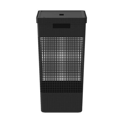 Imagem de Cesto de Roupa com Tampa Roupeiro Brinquedos Grid 49 Litros CG450