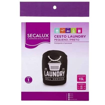 Imagem de Cesto de Roupa Laundry com Alça 15L