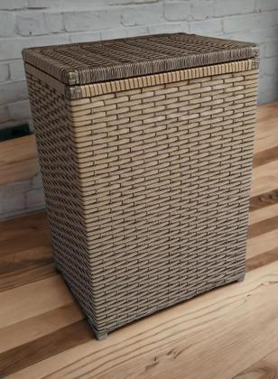 Imagem de Cesto de Roupa Suja Fibra Sintética 70 Litros 42x33x60