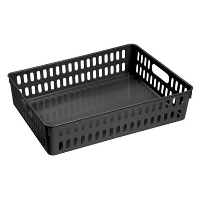 Imagem de Cesto Decorativo Caixa Organizadora Cozinha Casa - Kit Com 4 - Organizador Grande 8,4L