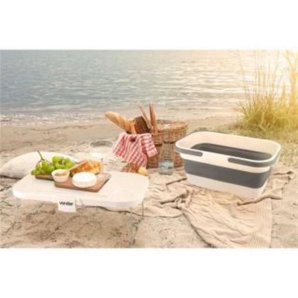 Imagem de Cesto Dobrável Com Alças 16 Litros Vonder