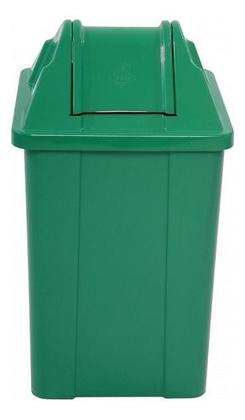 Imagem de Cesto Lixeira Com Tampa Vai-vem 100l Jsn