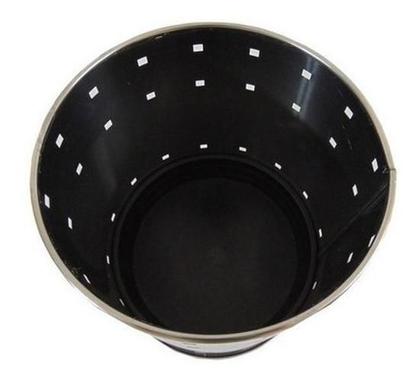 Imagem de Cesto - Lixeira Telado Para Escritório - Aço Inox 13 Litros