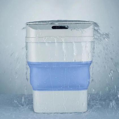 Imagem de Cesto Lixo Retrátil Smart Lixeira Automática Com Sensor