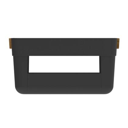 Imagem de Cesto Lume Preto 7,5L - Ou