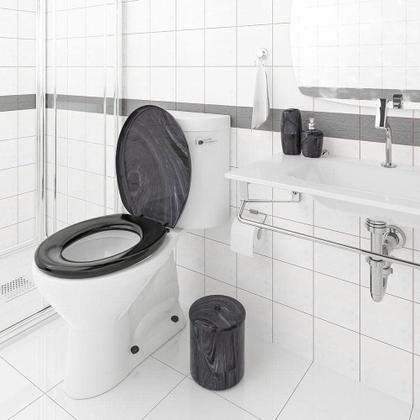 Imagem de Cesto multiuso cinza marmorizado 6l ct4m - astra