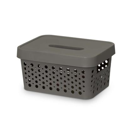 Imagem de Cesto Organizador 2l Multiuso Com Tampa