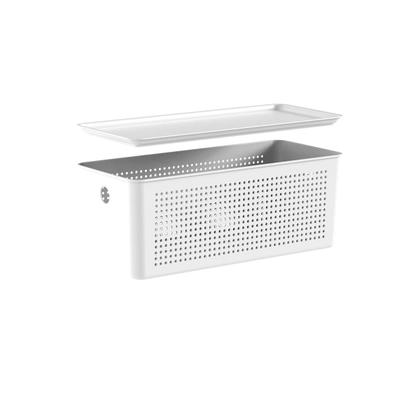 Imagem de Cesto Organizador com tampa 6,6 Litros Flow 34 X 15 X 13