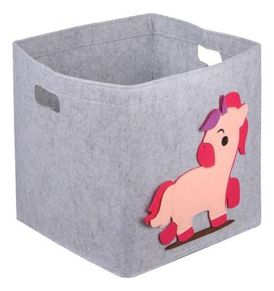 Imagem de Cesto Organizador Dobrável Quarto Infantil Animais Brinquedo