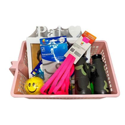 Imagem de Cesto Organizador Médio Multiuso P/ Gaveta Lavanderia Quarto