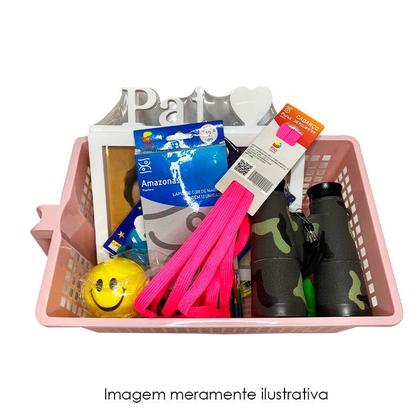 Imagem de Cesto Organizador Médio Organizar Objetos Quarto Lavanderia 