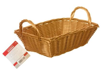 Cesto Organizador Multiuso Marrom Hauskraft Rattan Lily Imagem de Cesto Organizador Multiuso Marrom Hauskraft Rattan Lily