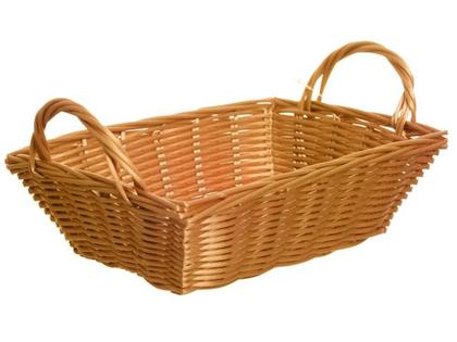 Cesto Organizador Multiuso Marrom Hauskraft Rattan Lily Imagem de Cesto Organizador Multiuso Marrom Hauskraft Rattan Lily
