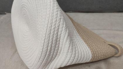 Imagem de Cesto Organizador Round Gist Cotton Com Alça 35Cm Mimo Style