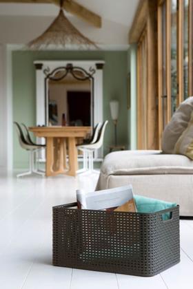 Imagem de Cesto Organizador Style 30l Marrom Curver Keter