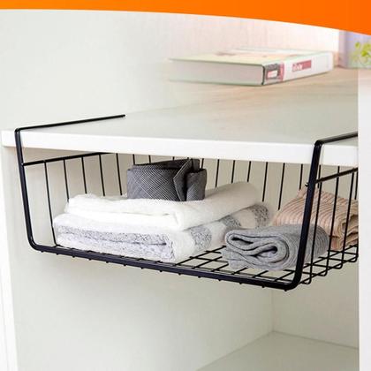 Imagem de Cesto organizador suspenso aramado multiuso gaveta encaixe