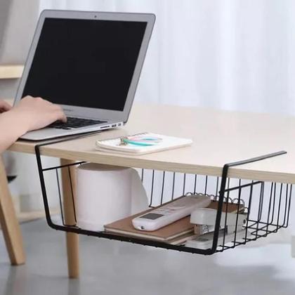 Imagem de Cesto organizador suspenso aramado multiuso gaveta encaixe