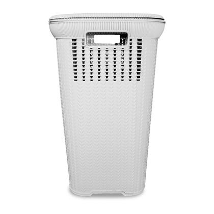 Imagem de Cesto P/ Roupa Suja RATTAN 50 Litros Lavandeira Organizador