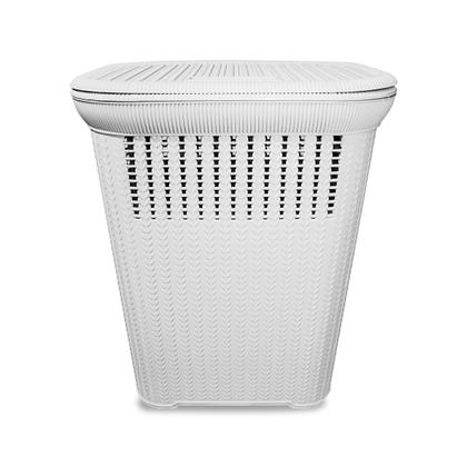 Imagem de Cesto P/ Roupa Suja RATTAN 50 Litros Lavandeira Organizador