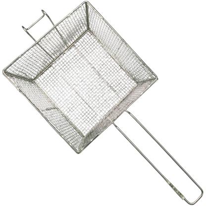 Imagem de Cesto Para Fritura Aço Quadrada 23x23cm Fritadeira