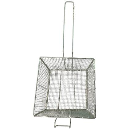 Imagem de Cesto Para Fritura Aço Quadrada 23x23cm Fritadeira