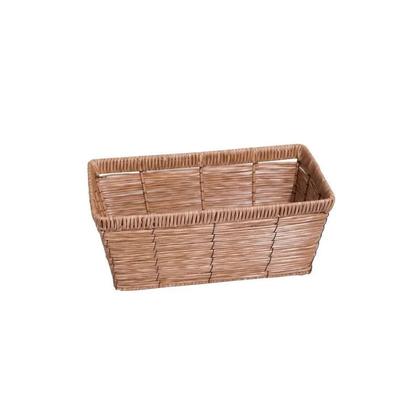 Imagem de Cesto Retangular Pequeno Claro YK11607