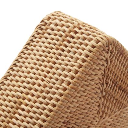 Imagem de Cestos de armazenamento de frutas DECRAFTS Natural Rattan, conjunto de 3