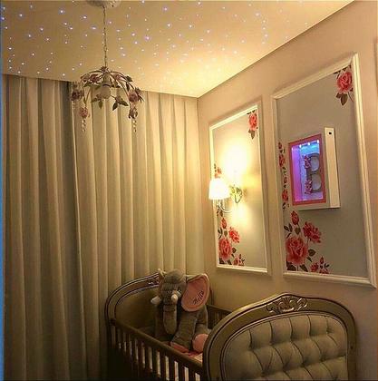 Imagem de Céu Estrelado Kit RGBW Iluminação Led Fibra Ótica 80 ponto